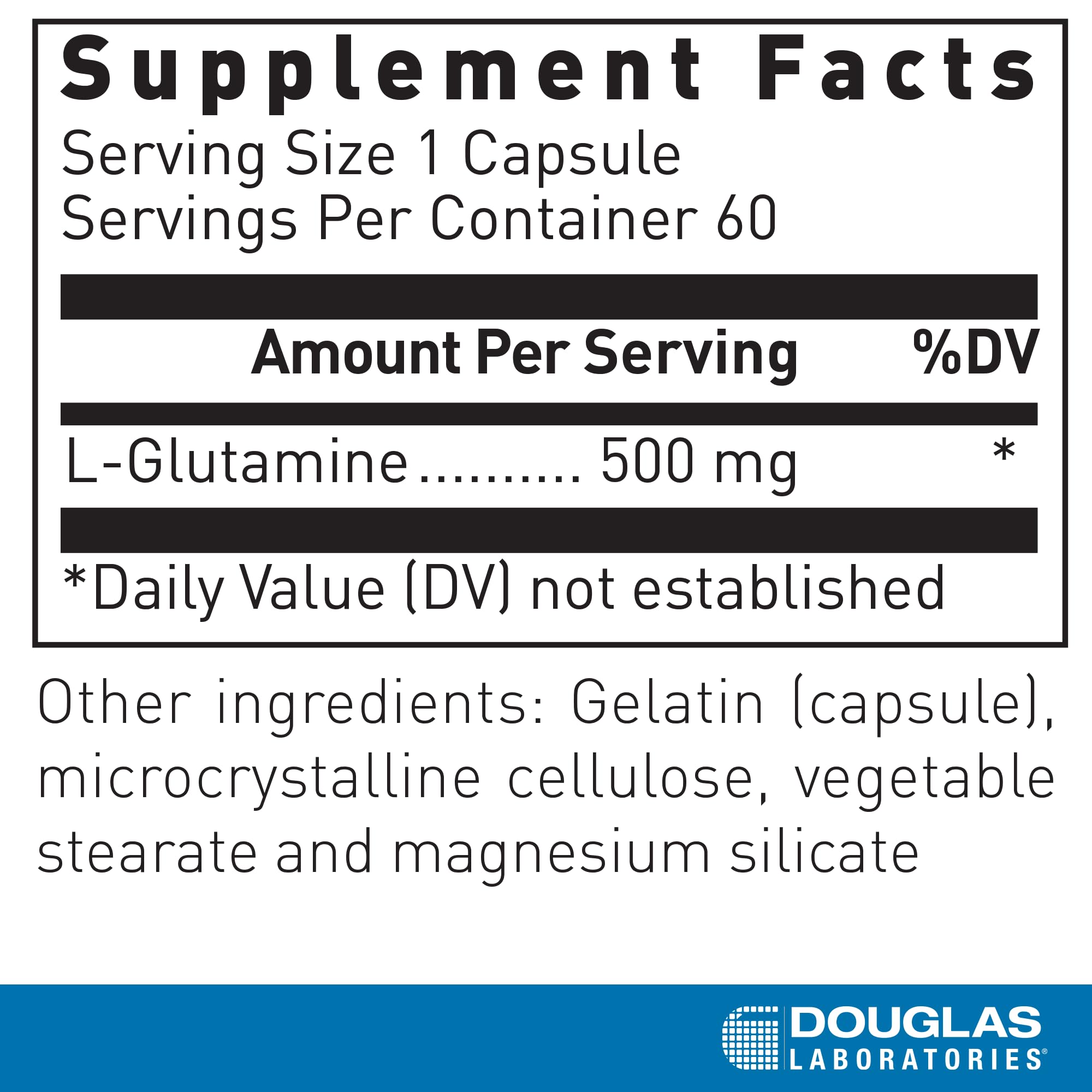 L-Glutamine supporting GI tract structure and function