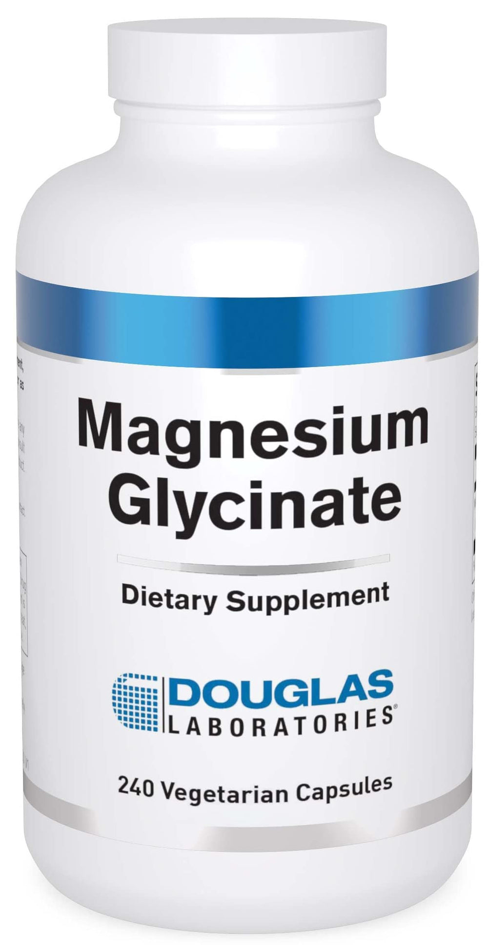 Douglas Laboratories Magnesium Glycinate bottle displaying 240 tablets