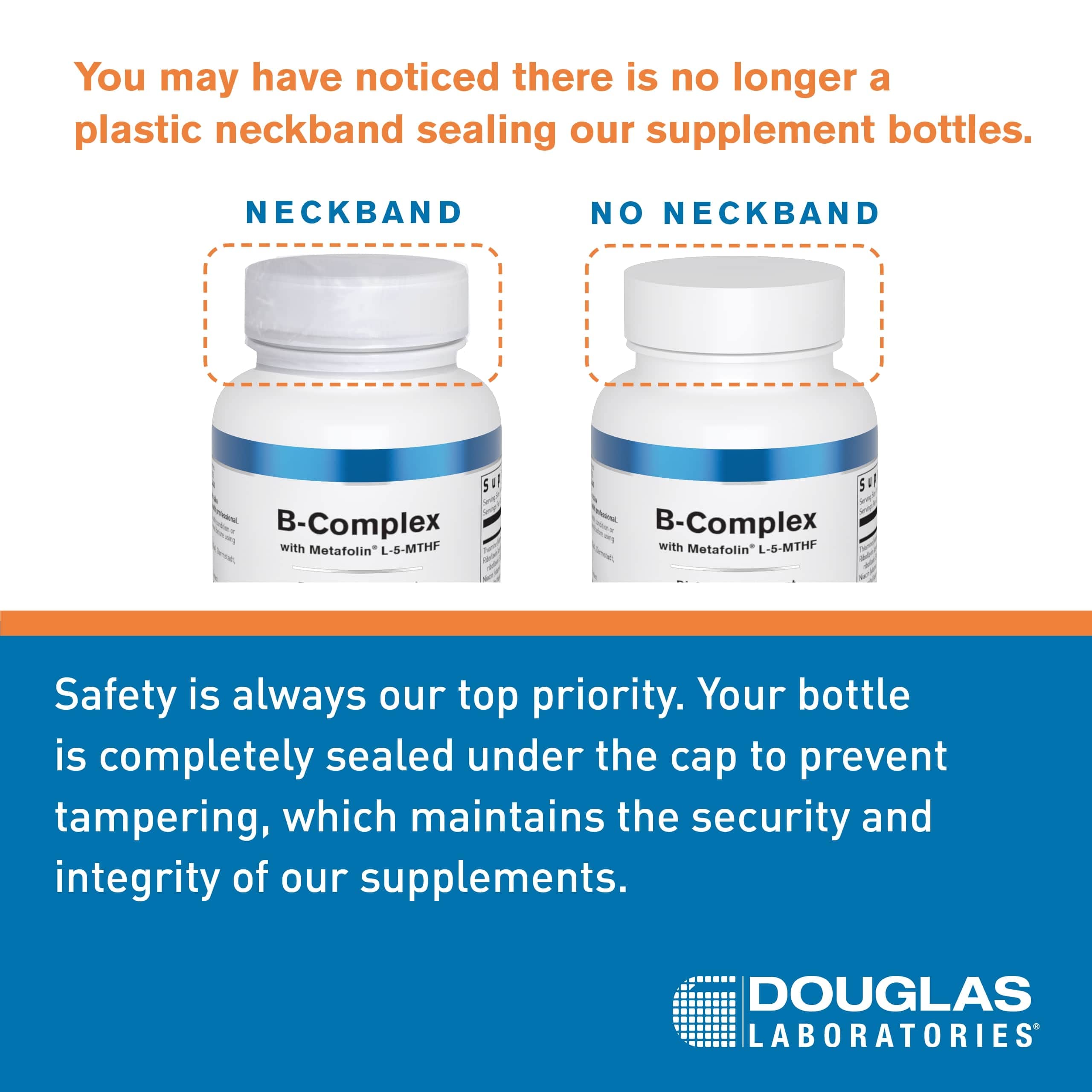 Side view of Douglas Laboratories Magnesium Glycinate bottle