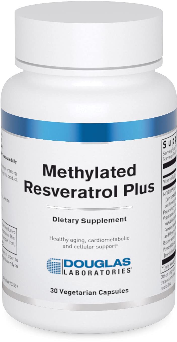 Douglas Laboratories Methylated Resveratrol Plus bottle