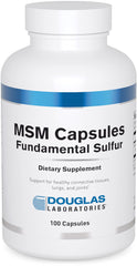 Douglas Laboratories MSM Capsules bottle front view