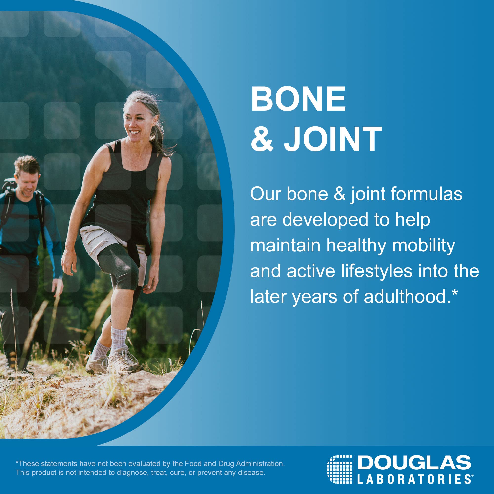 Douglas Laboratories Muscle Protect with HMB certification seal emphasizes GMP standards and GMO-free formulation.