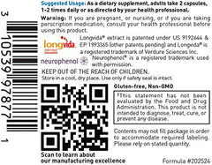 Close-up of Longvida Optimized Curcumin capsule