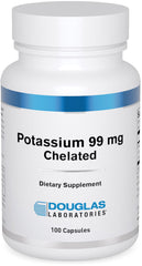 Douglas Laboratories Potassium 99 mg Chelated bottle front view