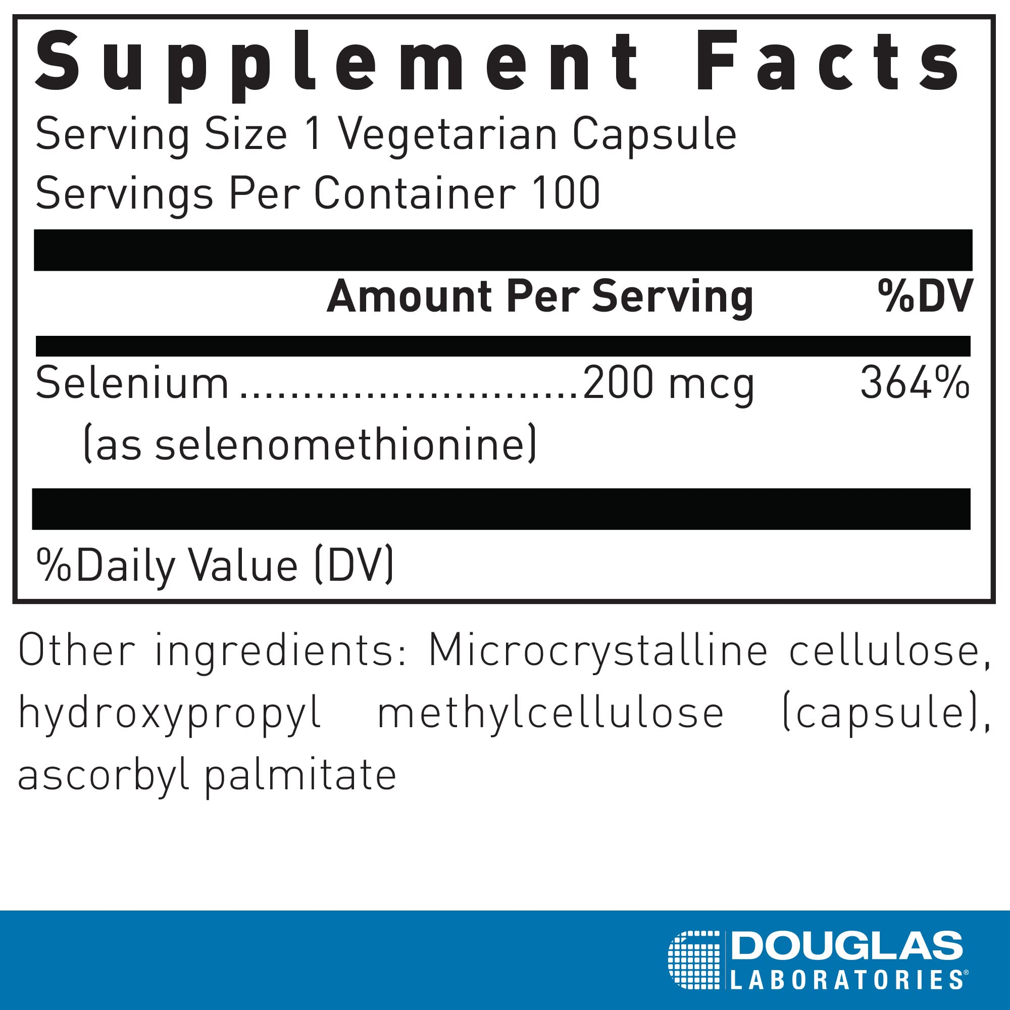 Seleno-Methionine capsules inside bottle