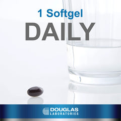 Front view of Ubiquinol-QH bottle with label