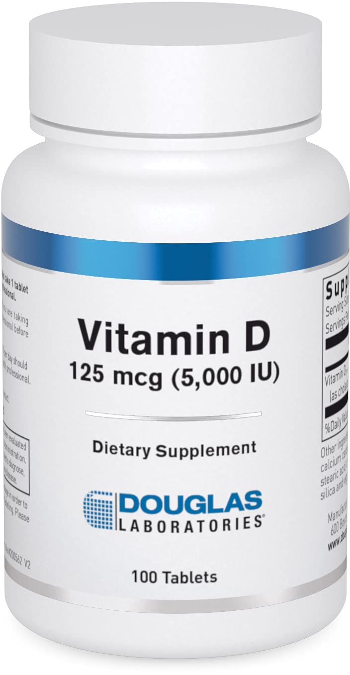 Douglas Laboratories Vitamin D 5000 IU bottle with label