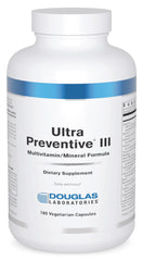 Bottle of Douglas Laboratories Ultra Preventive III 180 capsules