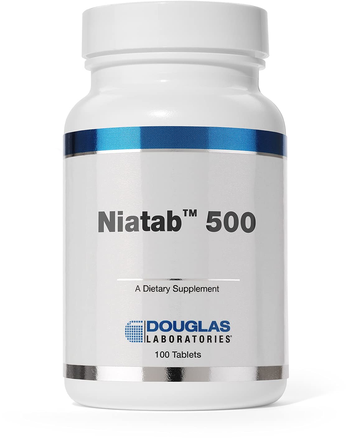 Douglas Laboratories Niatab 500 bottle label