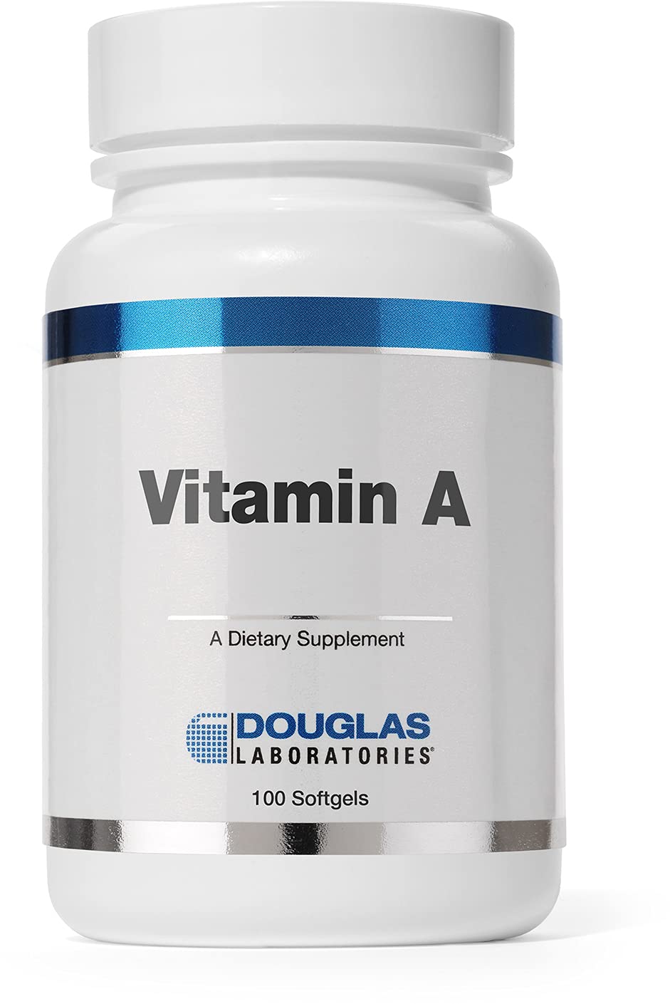 Douglas Laboratories Vitamin A 10,000 I.U. bottle label