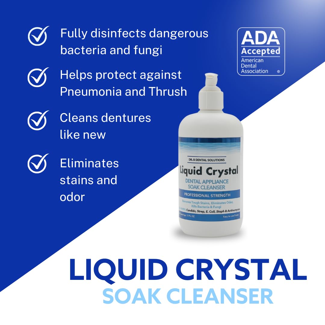 Using Liquid Crystal Soak Cleanser step-by-step