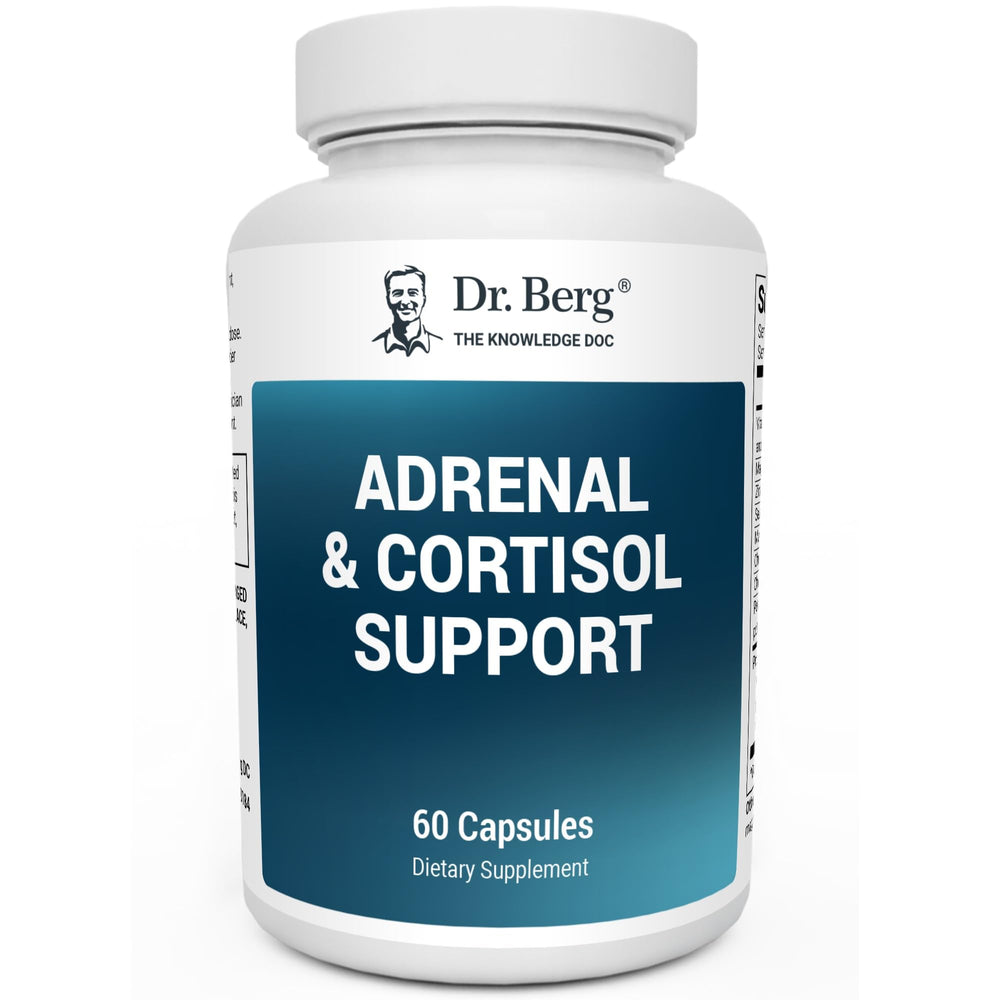 Dr. Berg Adrenal & Cortisol Capsules bottle