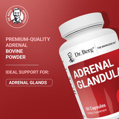 Adrenal glandular ingredients - freeze-dried adrenal bovine powder