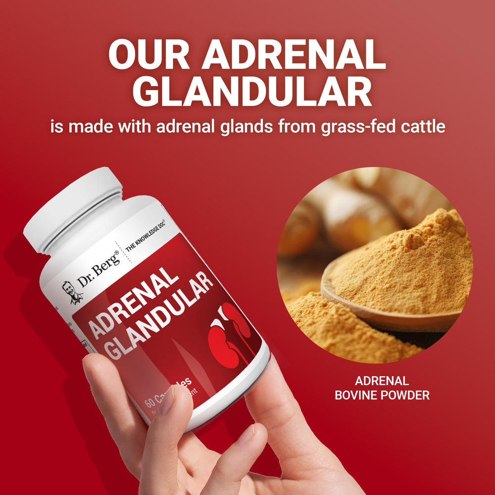 High-quality ingredients used in Adrenal Glandular