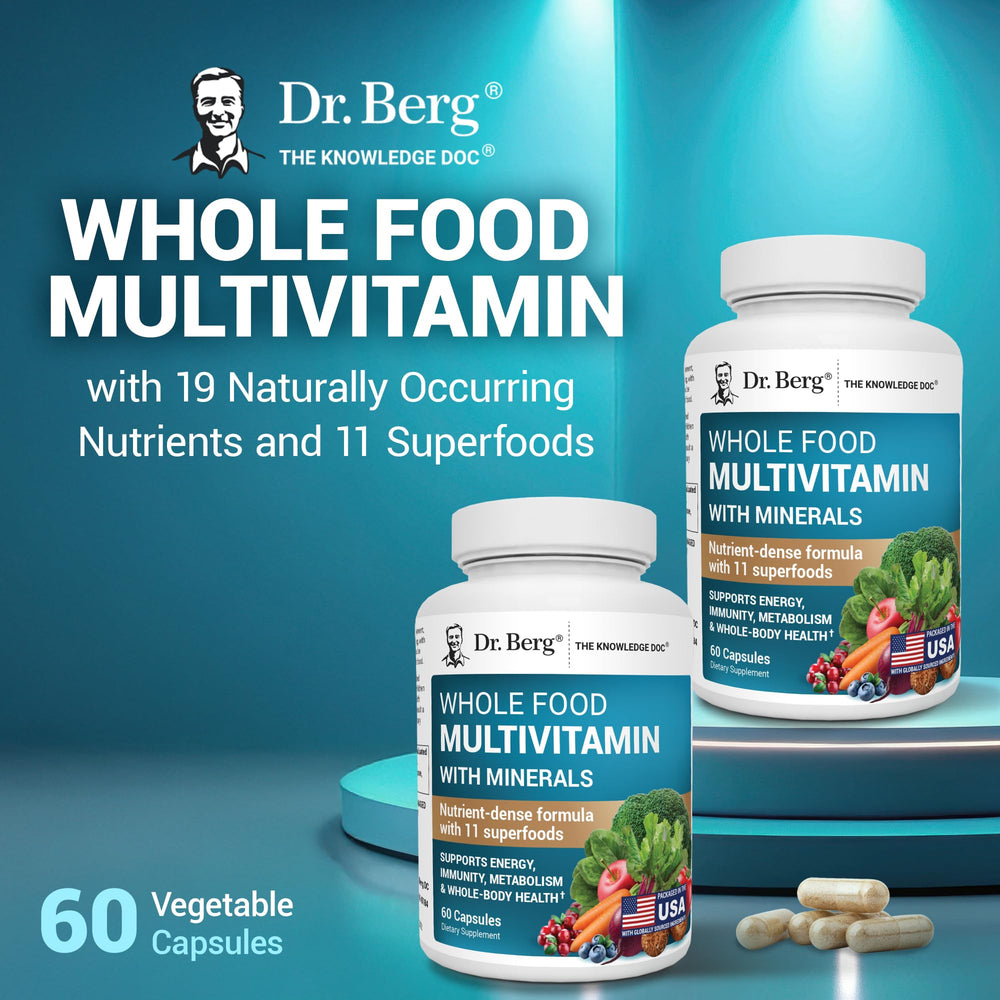 B vitamin complex and minerals highlighted in supplement