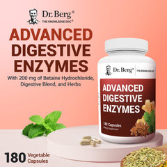 Dr. Berg capsules in hand demonstrating serving size and portion control benefit