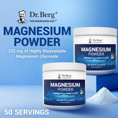 Serving scoop of magnesium glycinate powder