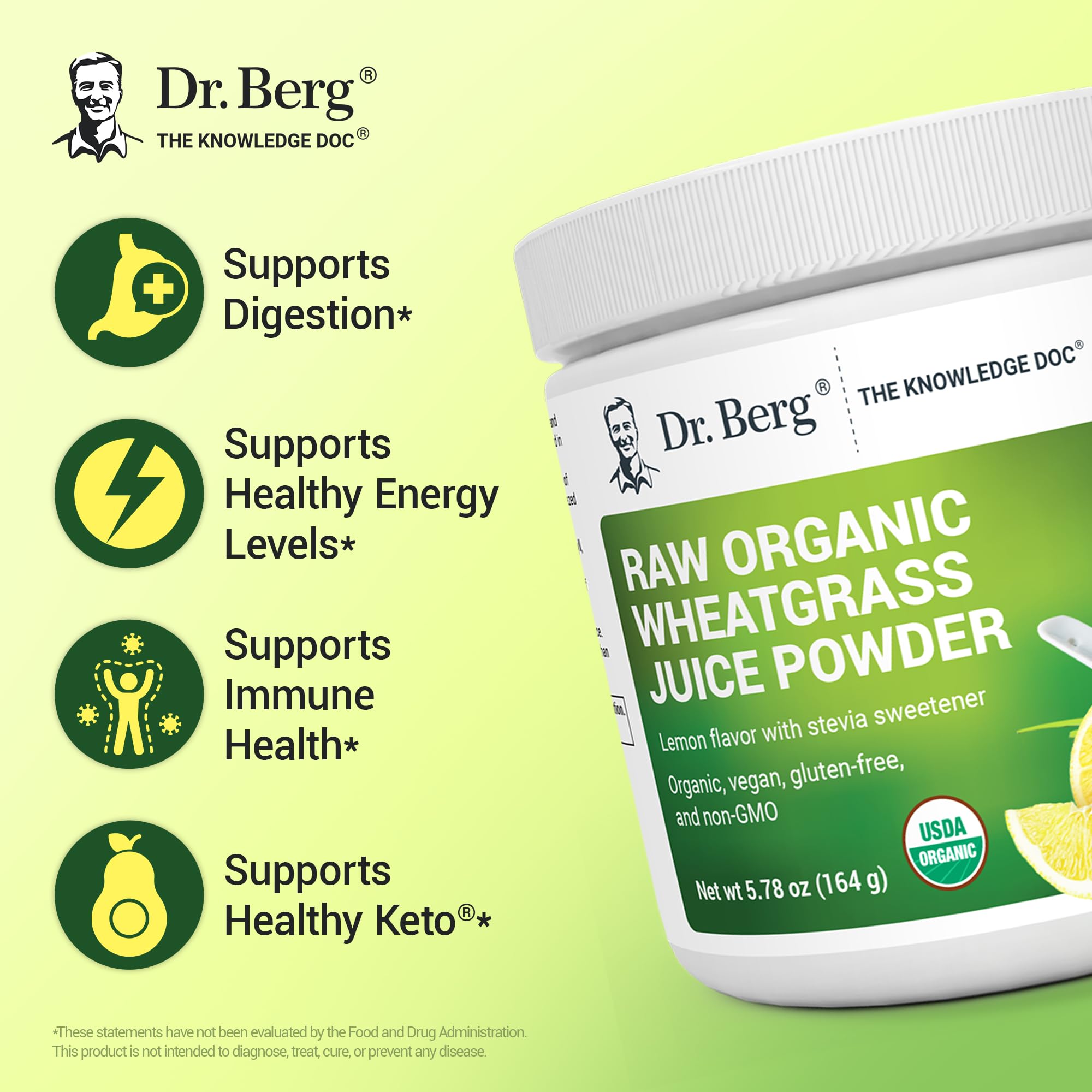 Raw wheatgrass powder and chlorophyll close-up