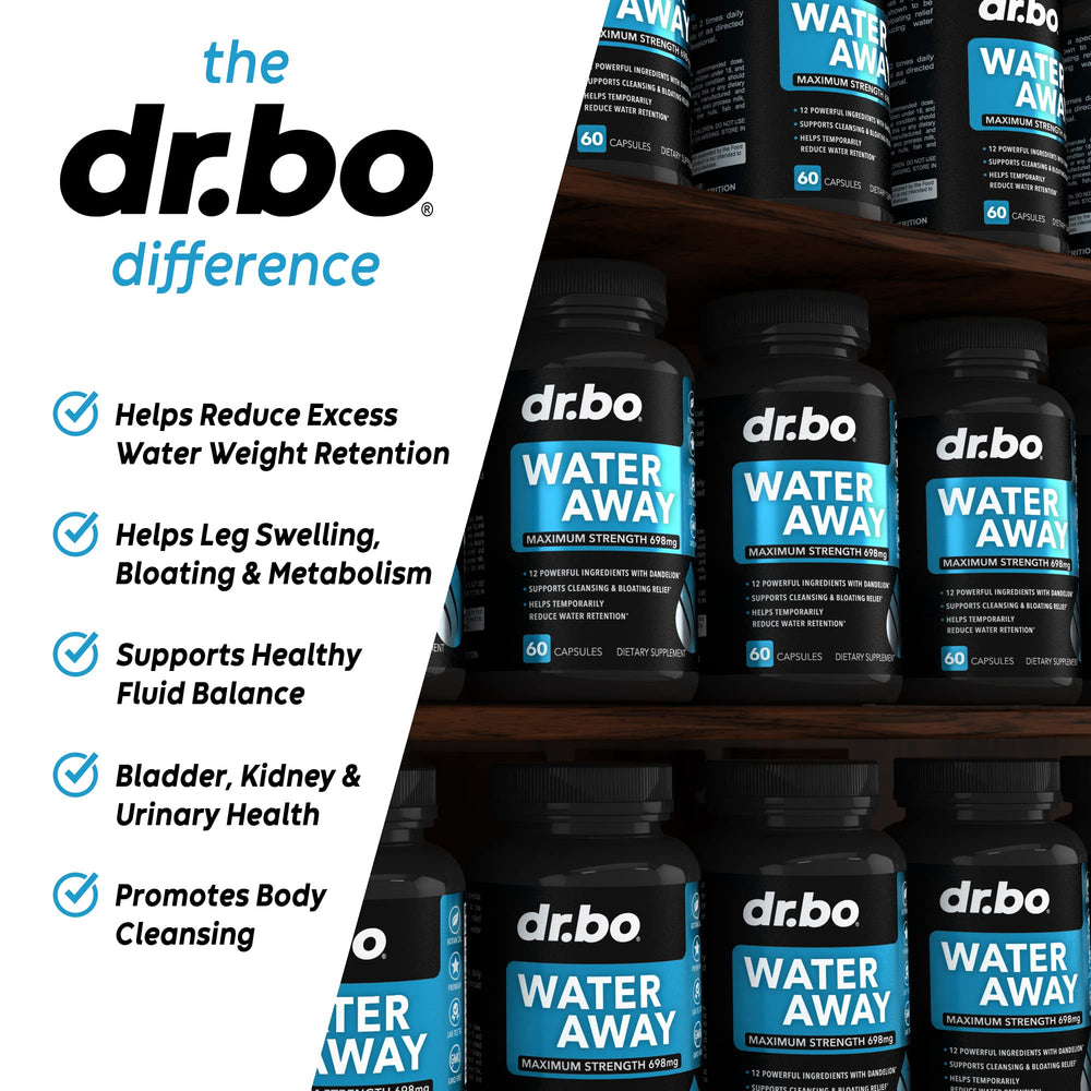 DR. BO Water Pills for stomach bloating relief potential