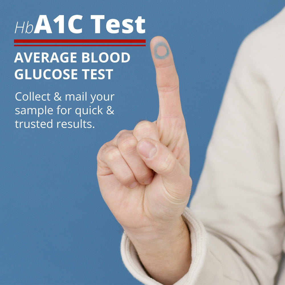 A1C test kit contents: lancets, test cartridges, bandages, alcohol wipes