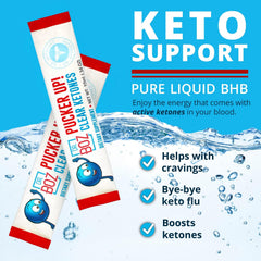 Pucker UP Clear Ketones 20-pack packets
