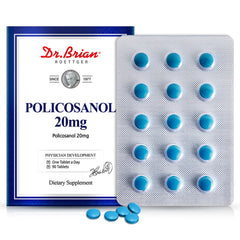 Dr. Brian Policosanol 20mg bottle, 90 tablets