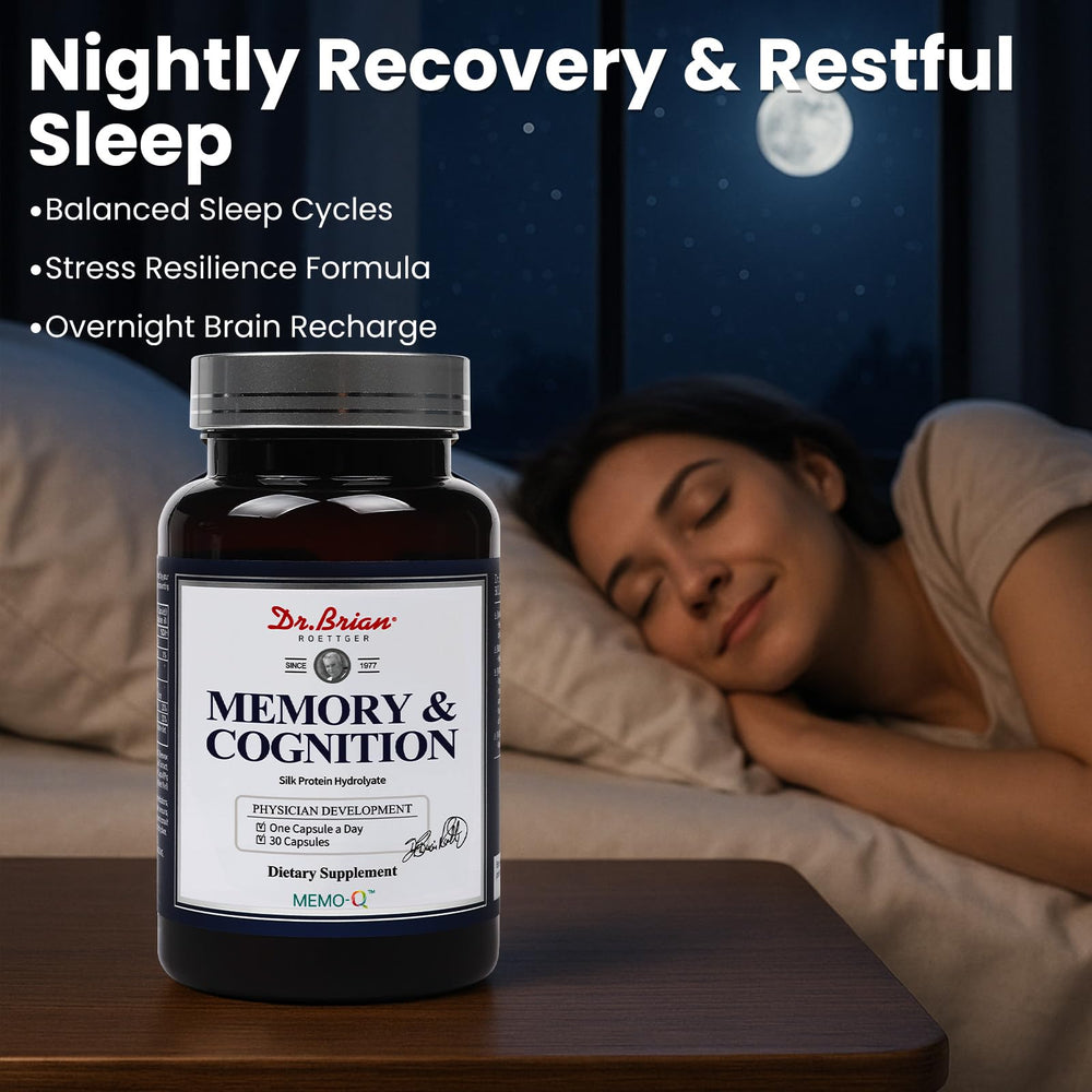 Scientifically designed memory and focus nootropic packaging with clean design