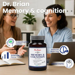 DR. Brian Roettger brain supplements bottle back label