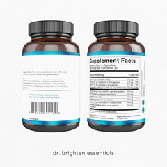 Close-up of the Adrenal Support bottle label