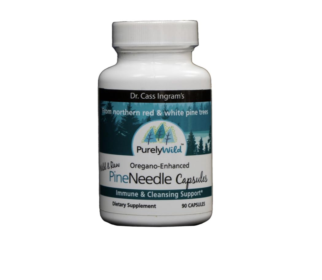Dr. Cass Ingram Pine Needle Capsules bottle with 90 count