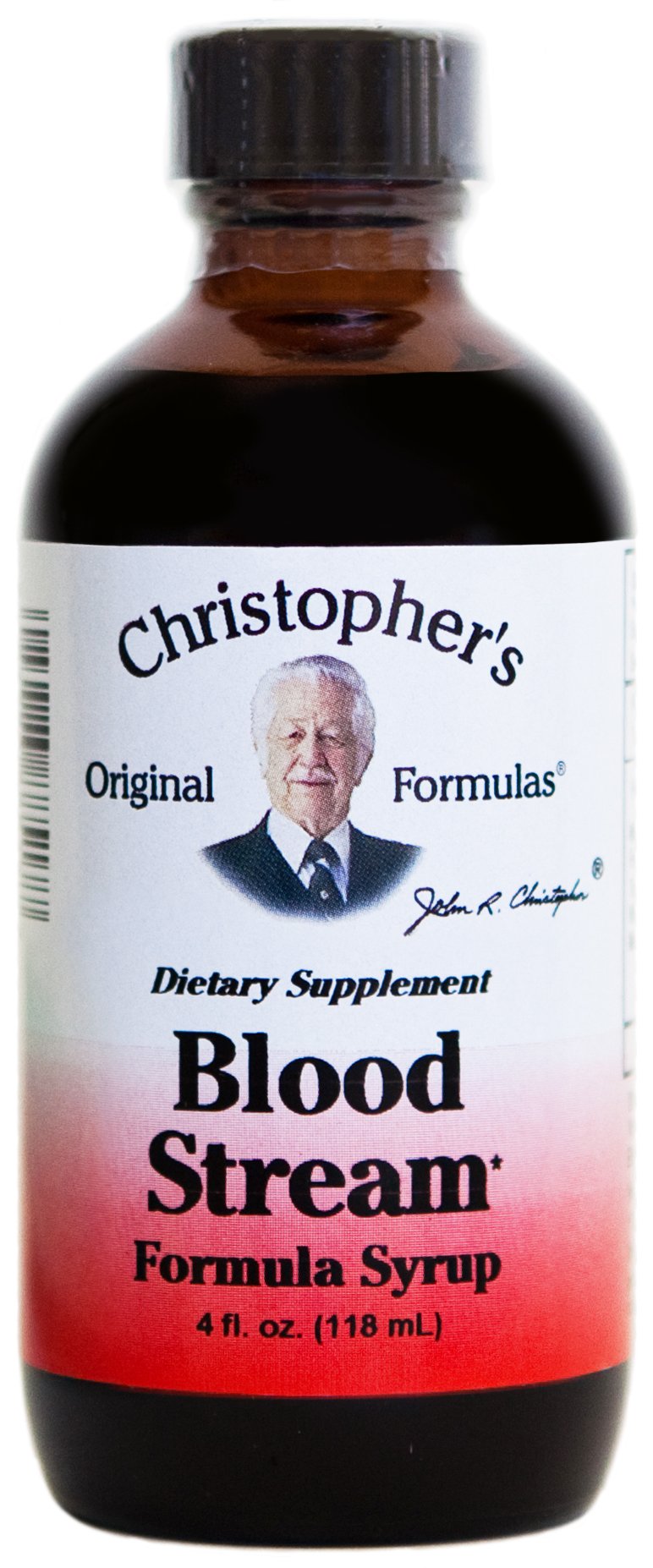 Bottle of Dr. Christopher's Bloodstream Cleanse Syrup - 4 oz