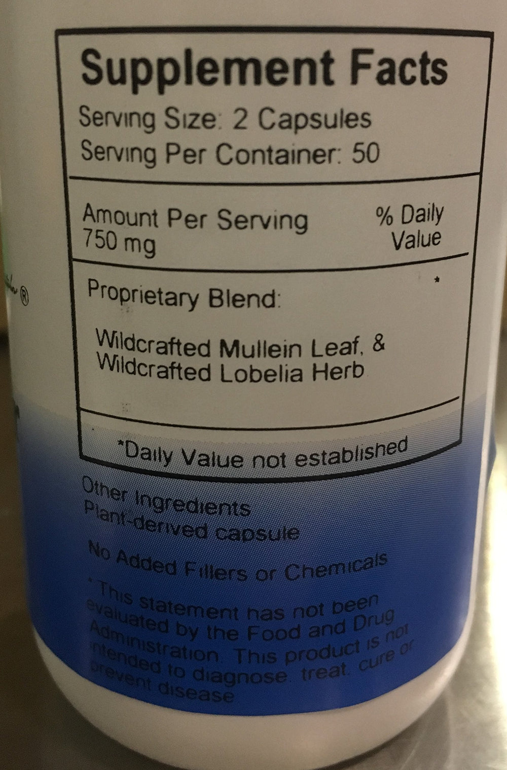 Label of Dr Christopher's Formula Glandular System bottle