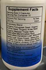 Herbal ingredients visualization for Dr. Christopher's Lactation Formula