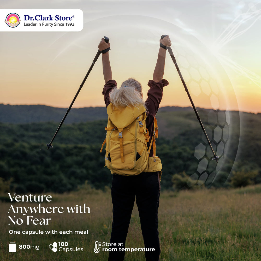 Dr Clark Store Betaine HCL capsules dispense for daily use