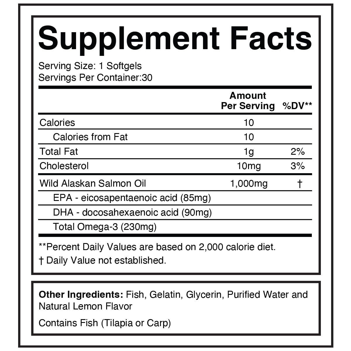 Dr Don Colbert formulation seal on omega-3 product