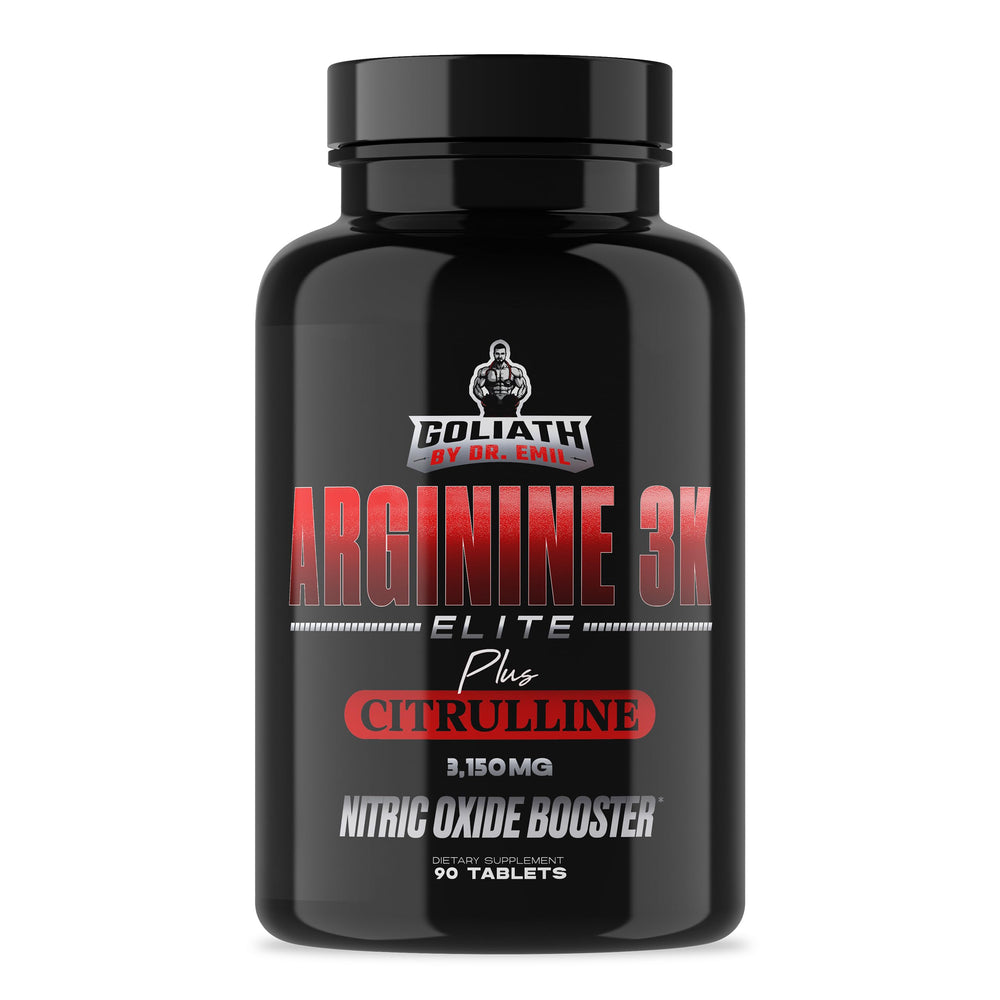 Dr. Emil Elite L Arginine 3150mg + L-Citrulline bottle label