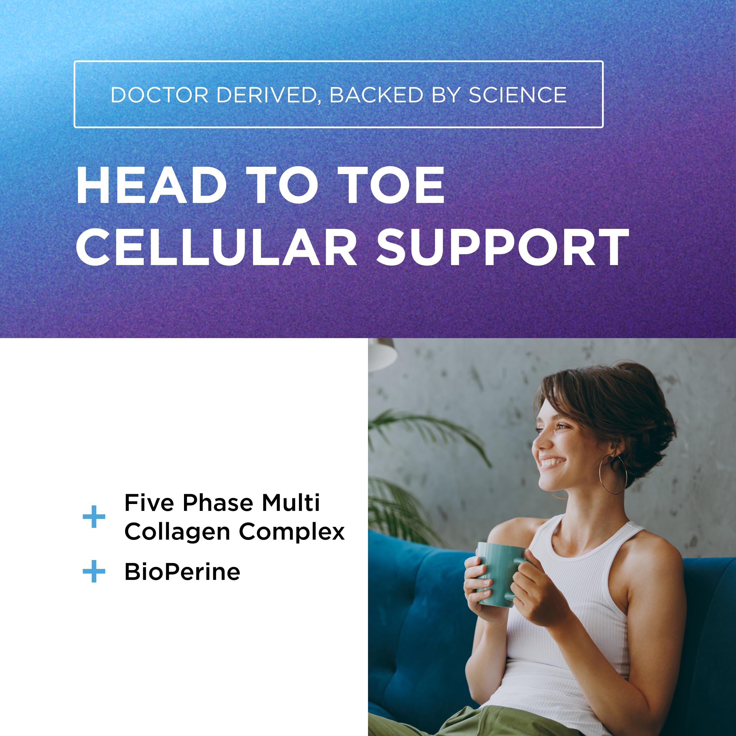 Close-up of hydrolyzed collagen capsules