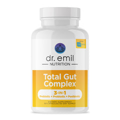 Dr. Emil Nutrition Total Gut Health Complex bottle packaging