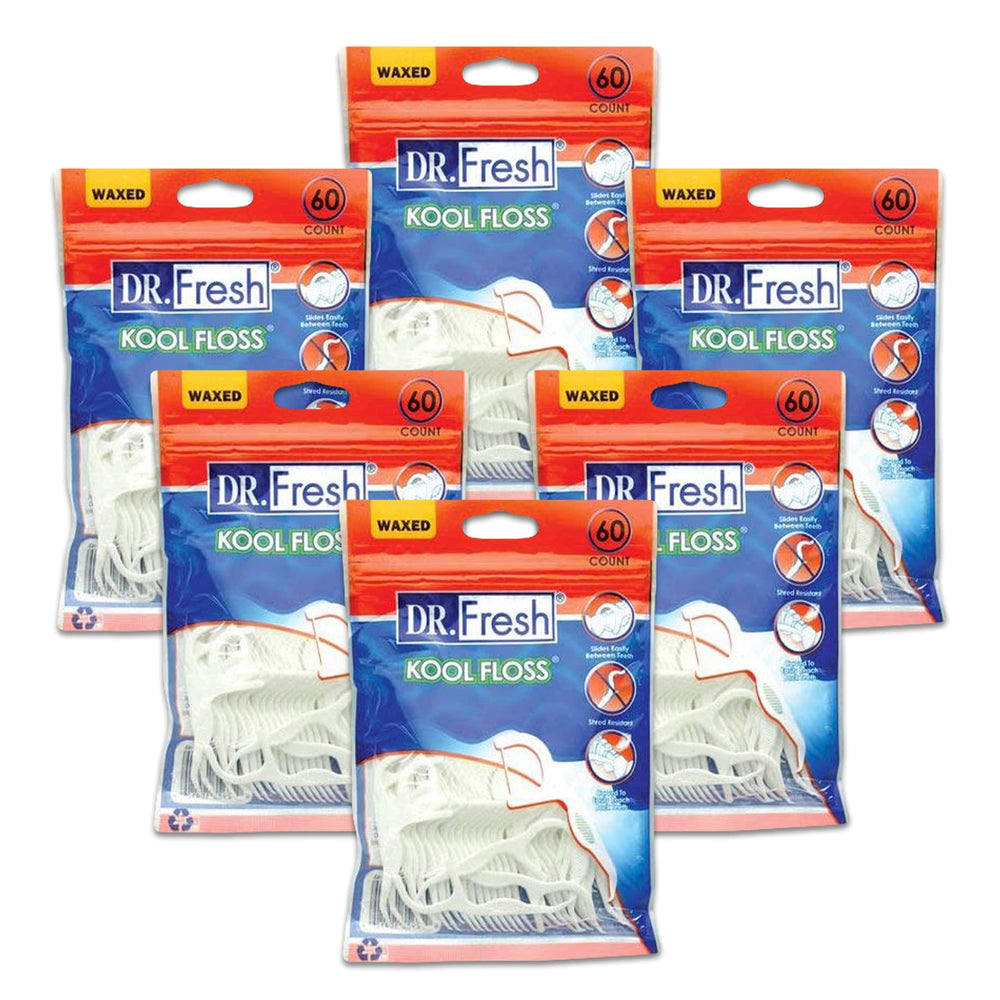 Dr. Fresh Kool Floss Picks 360-count package