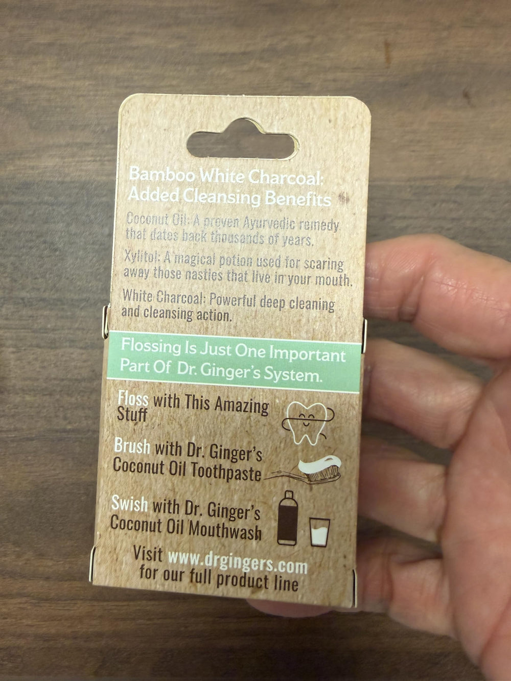 All-natural, fluoride-free and cruelty-free ingredients label