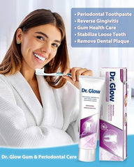Dr. Glow toothpaste for gingivitis and early periodontitis