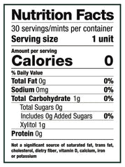 DR. HEFF'S Xylitol Mints packaging close-up