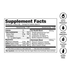 Dr. Kellyann Lemon Sips one packet ready to mix for quick hydration