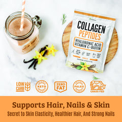 Dr. Matthew Vanilla Collagen label close-up