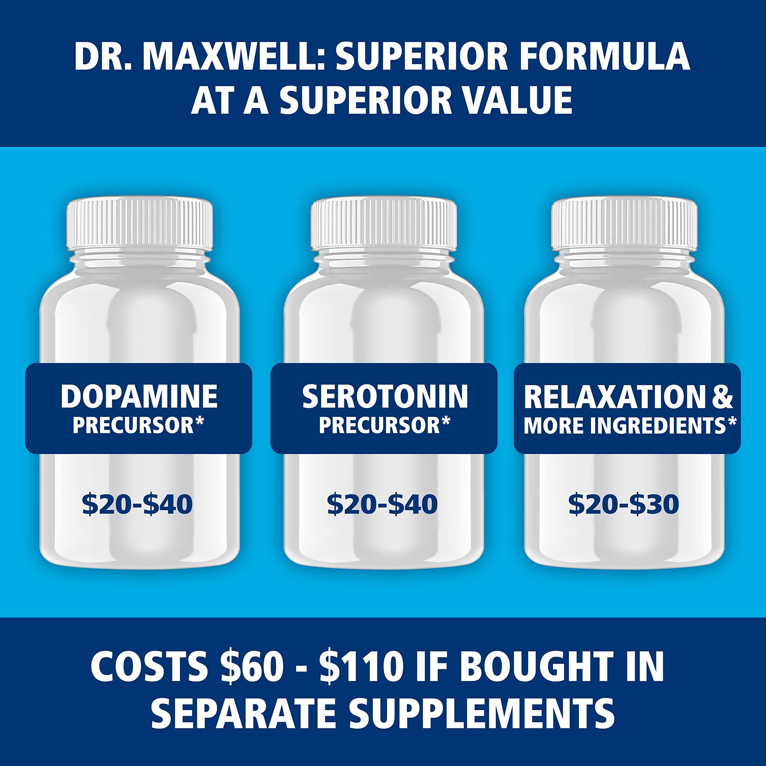Ashwagandha, L-theanine and Taurine for focus and brain support