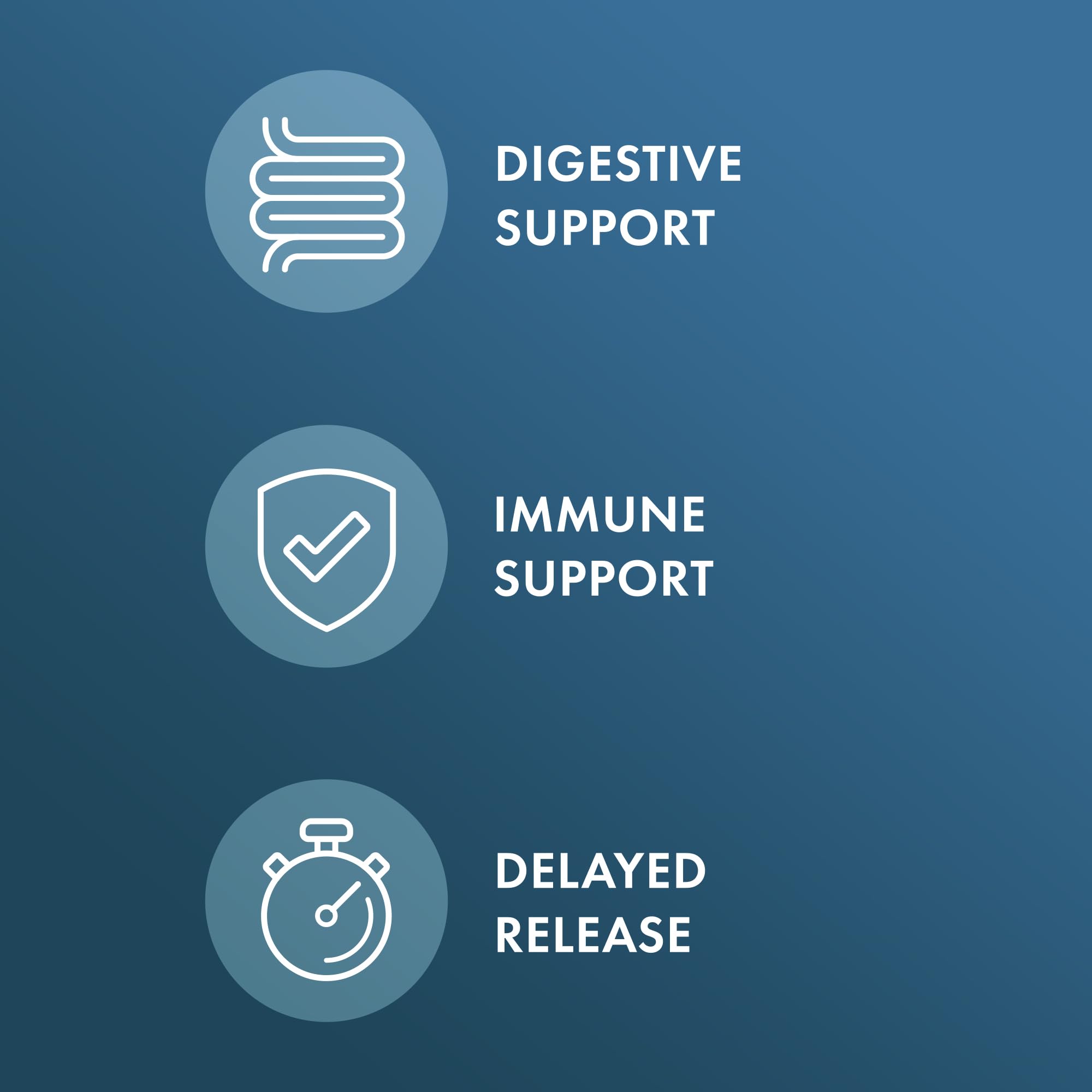 90 delayed-release capsules displayed for Biothin Probiotic