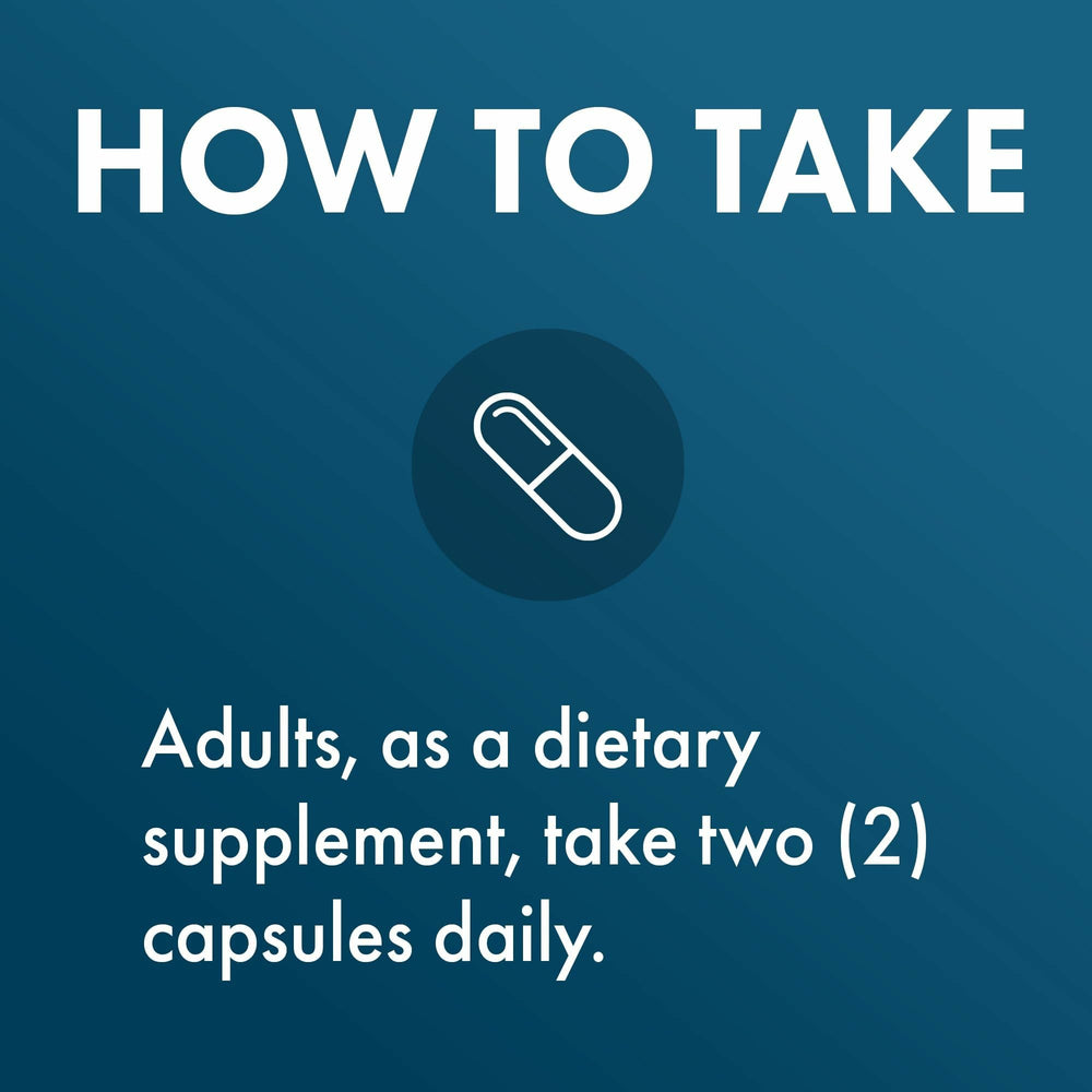 60 capsules per bottle with serving information