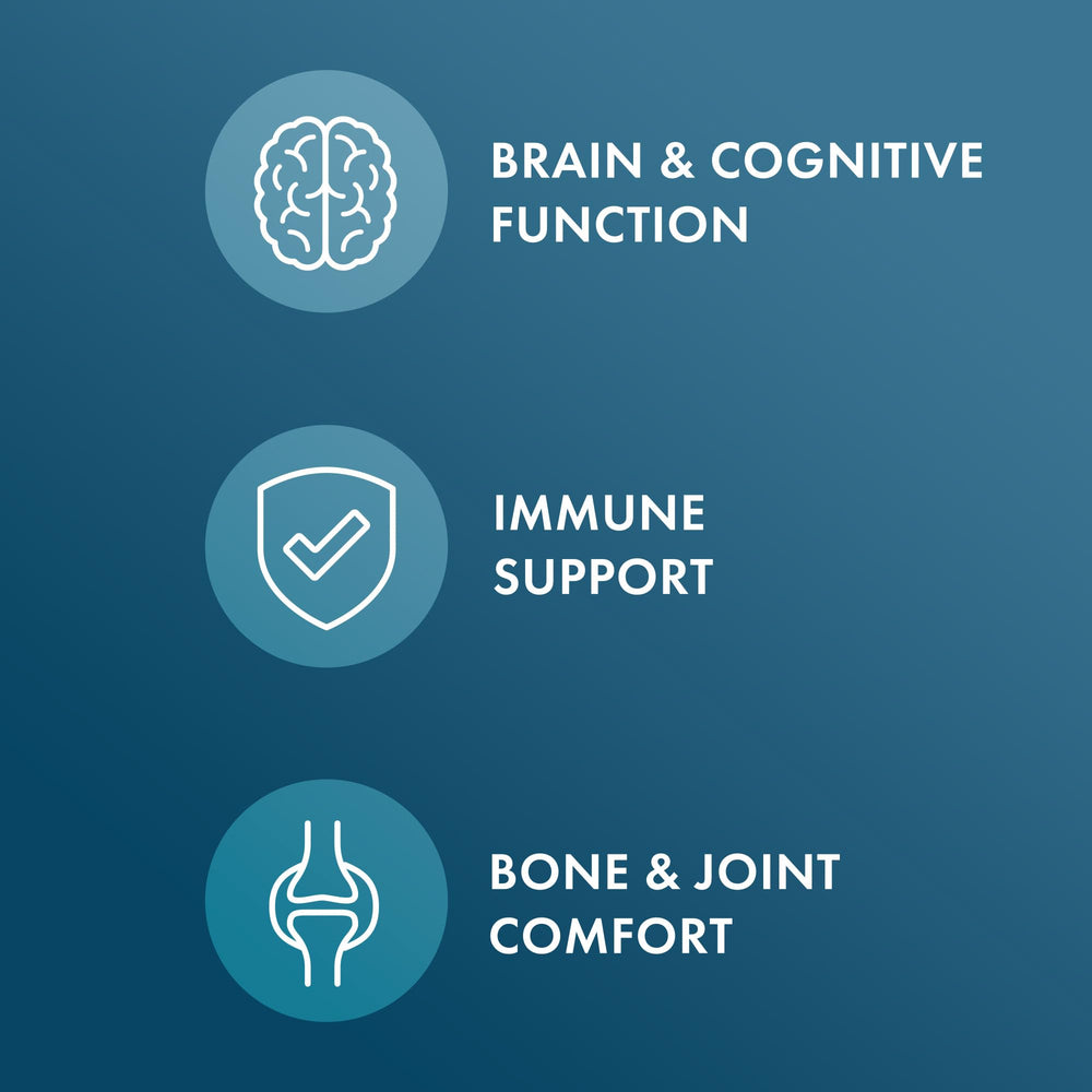 Detail highlighting DHA, EPA, and DPA with vitamins D and A