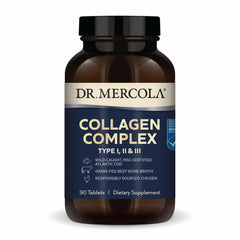 Dr Mercola Collagen Complex bottle front - 90 tablets hero image