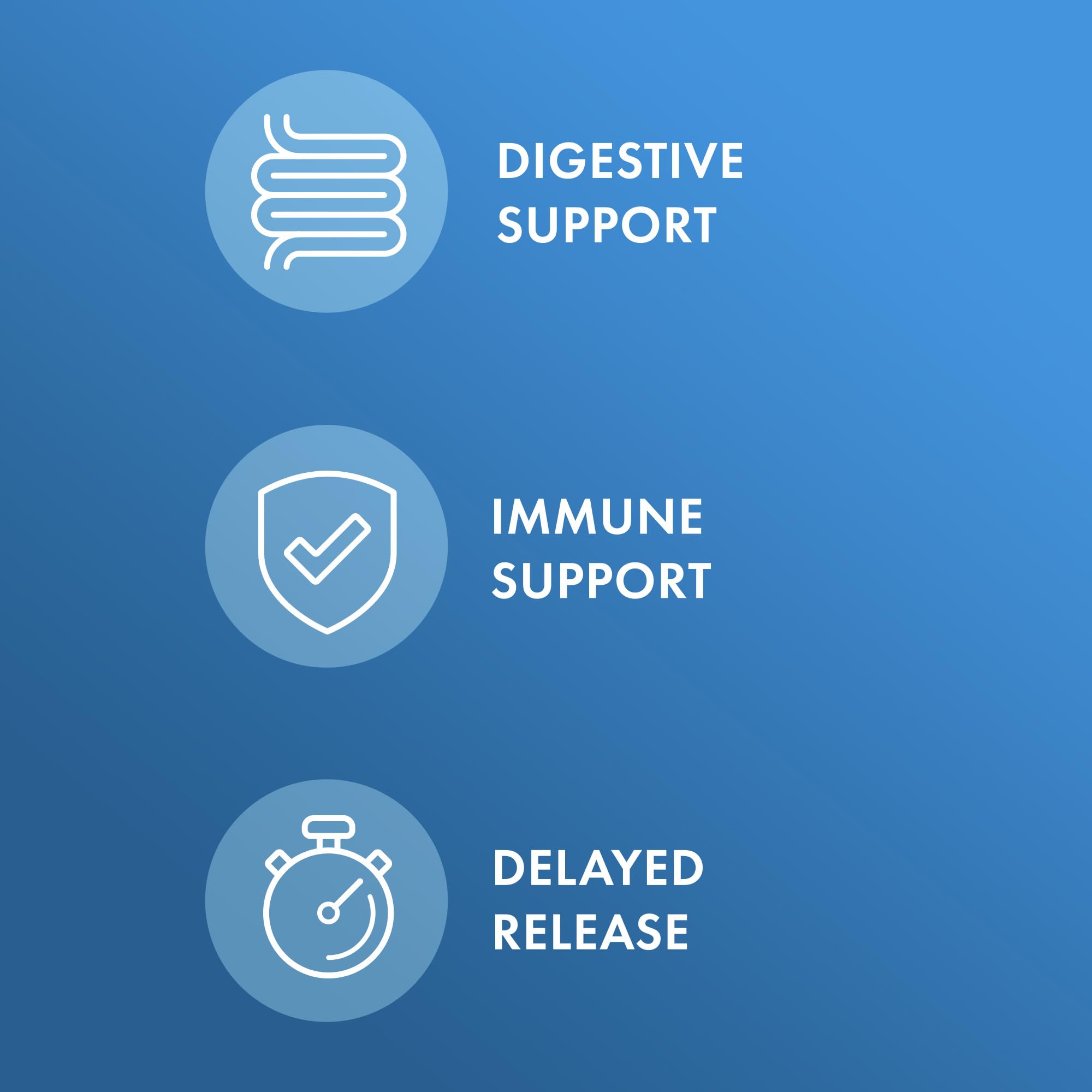 Delayed-release probiotic capsules